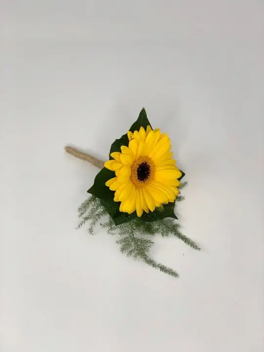 Yellow Gerbera Buttonhole