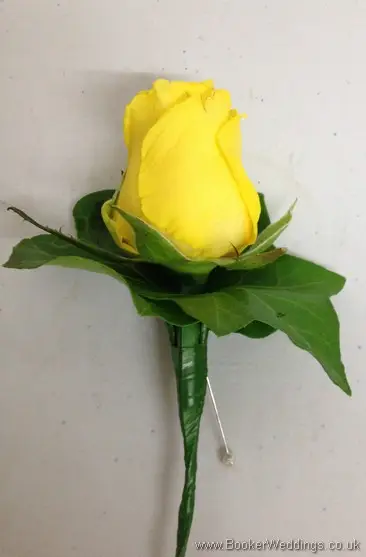 Yellow Rose Buttonhole